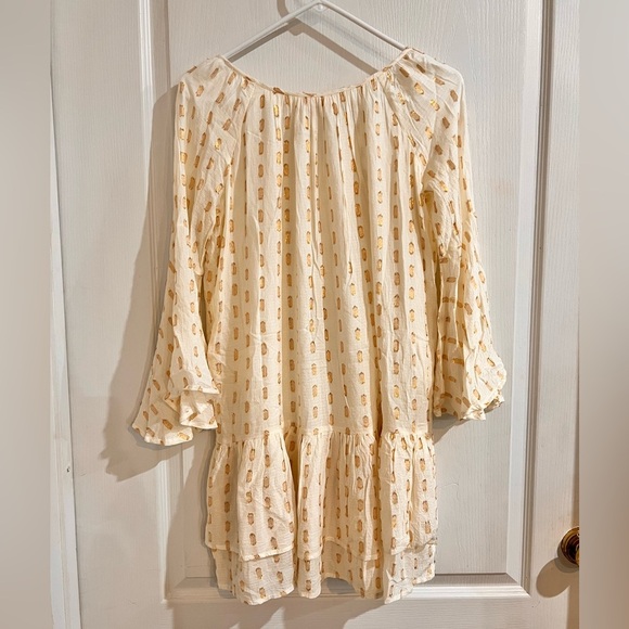 WILL NOT TAKE LESS Chelsea & Violet Boho Poka Dot Dress - Picture 5 of 6